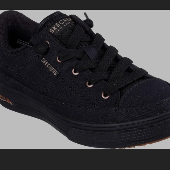 Skechers Shoes - Skechers Arch Fit Arcade Meet Ya There Black 6.5